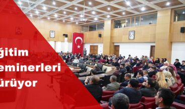 Eğitim Seminerleri Sürüyor!