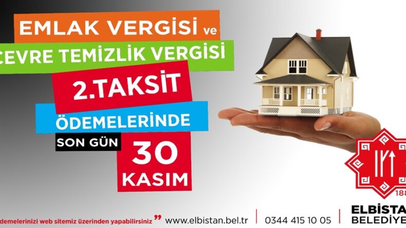 Elbistan Belediyesi’nden Vergi Uyarısı!