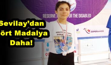 Sevilay’dan Dört Madalya Daha!