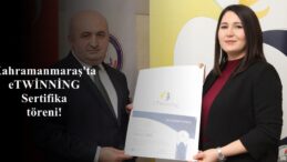 Kahramanmaraş’ta eTWİNNİNG Sertifika töreni!