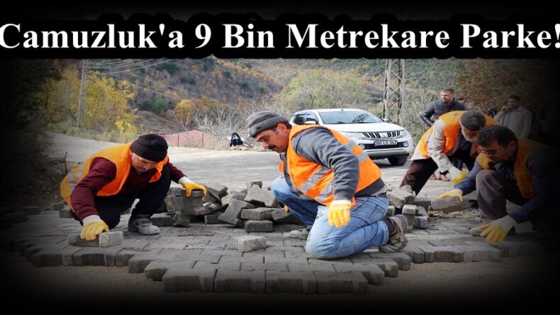 Camuzluk’a 9 Bin Metrekare Parke!