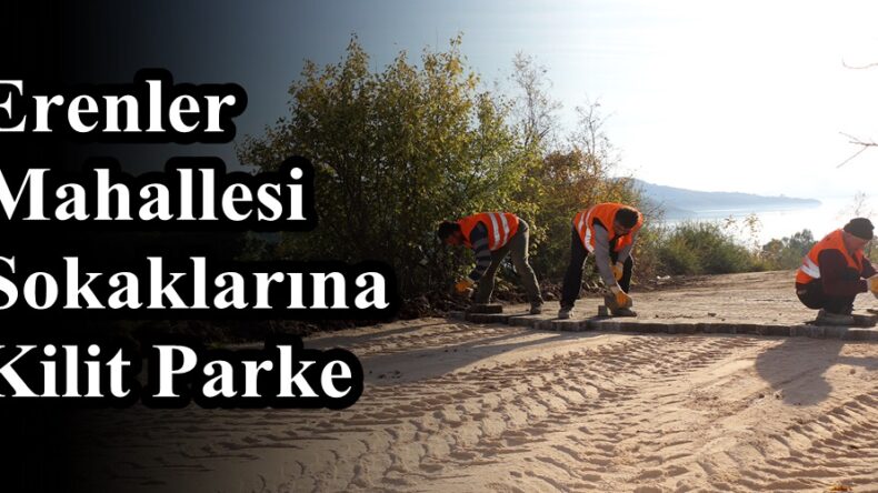 Erenler Mahallesi Sokaklarına Kilit Parke!