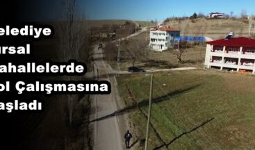 Belediye Kırsal Mahallelerde Yol Çalışmasına Başladı!