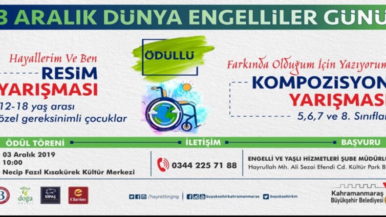 Engelliler Gününde Ödüller Sahiplerini Bulacak!