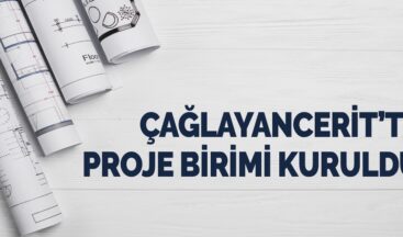 Kaymakam Talimat verdi,Çağlayancerit’te proje birimi kuruldu!
