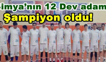 Simya’nın 12 Dev adamı şampiyon oldu!