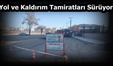 Yol ve Kaldırım Tamiratları Sürüyor!