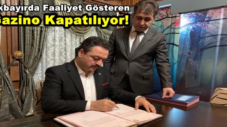 Akbayırda Faaliyet Gösteren Gazino Kapatılıyor!