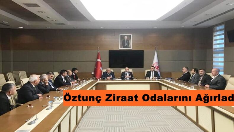 Öztunç Ziraat Odalarını Ağırladı!