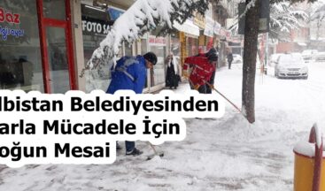 Belediyeden Karla Mücadele İçin Yoğun Mesai!