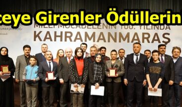 Dereceye Girenler Ödüllerini Aldı!