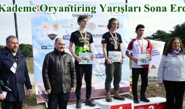 3.Kademe Oryantiring Yarışları Sona Erdi!