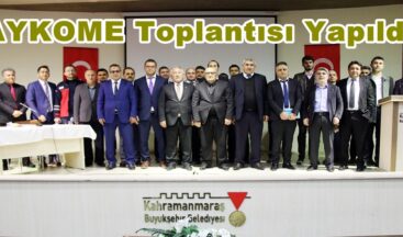 AYKOME Toplantısı Yapıldı!