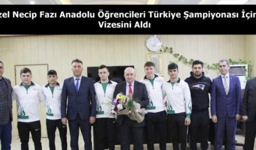 Özel Necip Fazı Anadolu Öğrencileri Türkiye Şampiyonası İçin Vizesini Aldı!