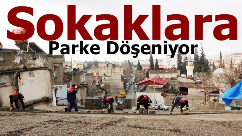 Sokaklara Parke Döşeniyor!