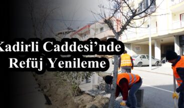 Kadirli Caddesi’nde Refüj Yenileme!
