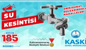 PLANLI SU KESİNTİSİ DUYURUSU!