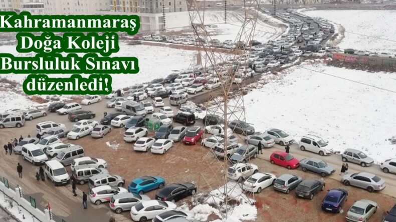 Kahramanmaraş Doğa Koleji Bursluluk Sınavı düzenledi!