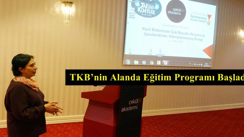 TKB’nin Alanda Eğitim Programı Başladı!