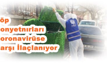 Çöp Konyetnırları Koronavirüse Karşı İlaçlanıyor!