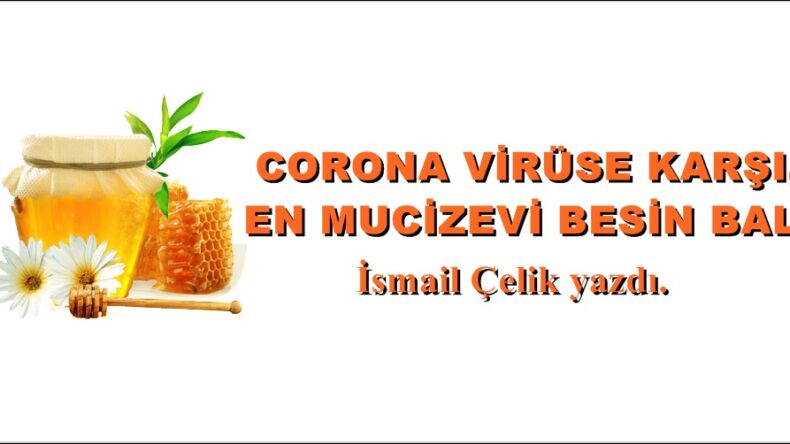 CORONA VİRÜSE KARŞI, EN MUCİZEVİ BESİN BAL!