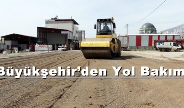 Büyükşehir’den Yol Bakımı!