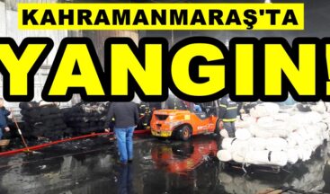 Kahramanmaraş’ta Yangın!