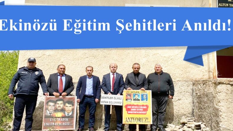 Ekinözü Eğitim Şehitleri Anıldı!