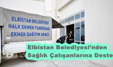 Elbistan Belediyesi’nden Sağlık Çalışanlarına Destek!