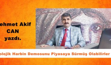 Biyolojik Harbin Demosunu Piyasaya Sürmüş Olabilirler mi?