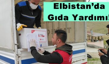 Elbistan’da Gıda Yardımı!