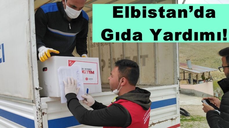 Elbistan’da Gıda Yardımı!