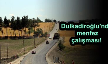 Dulkadiroğlu’nda menfez çalışması!