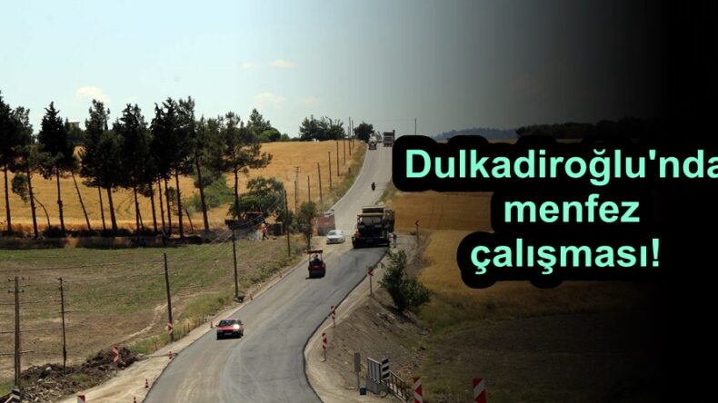 Dulkadiroğlu’nda menfez çalışması!
