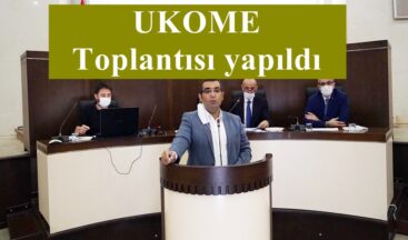 UKOME Toplantısı yapıldı!