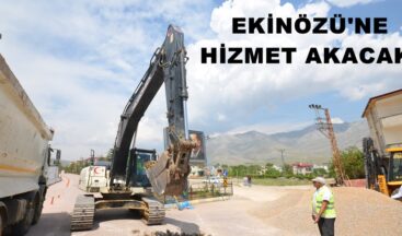 EKİNÖZÜ’NDE İÇME SUYU ÇALIŞMALARINA BAŞLANDI!