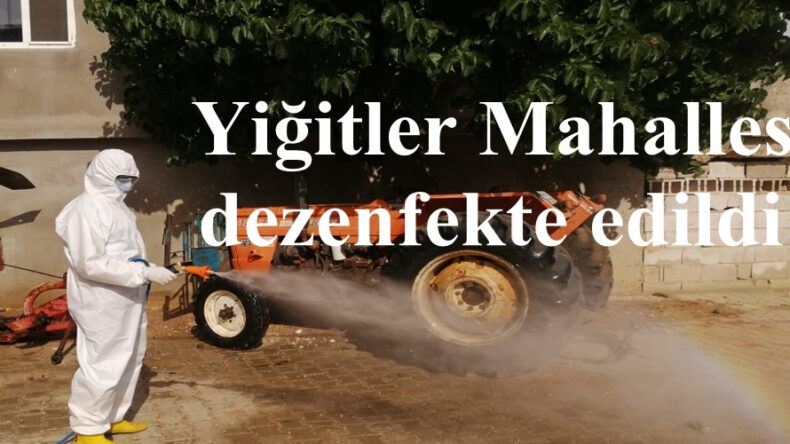 Büyükşehir Pazarcıkta Dezenfekte çalışmaları yapıyor!