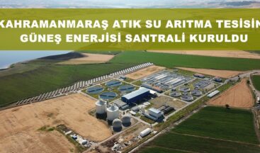 ATIK SU ARITMA TESİSİNE GÜNEŞ ENERJİSİ SANTRALİ KURULDU!