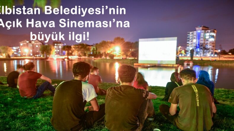 Denizi olmayan İlçede Su üzerinde Sinema Keyfi!