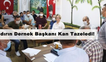 Andırın Dernek Başkanı Kan Tazeledi!