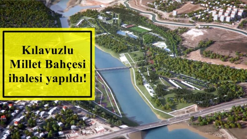 Kılavuzlu Millet Bahçesi ihalesi yapıldı!