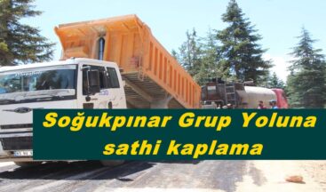 Soğukpınar Grup Yoluna sathi kaplama!