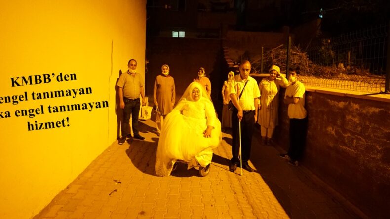 KMBB’den engel tanımayan aşka engel tanımayan hizmet!