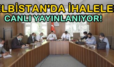 Başkan Gürbüz, “Tüm ihalelerimizi canlı yayınlıyoruz”