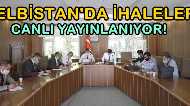 Başkan Gürbüz, “Tüm ihalelerimizi canlı yayınlıyoruz”