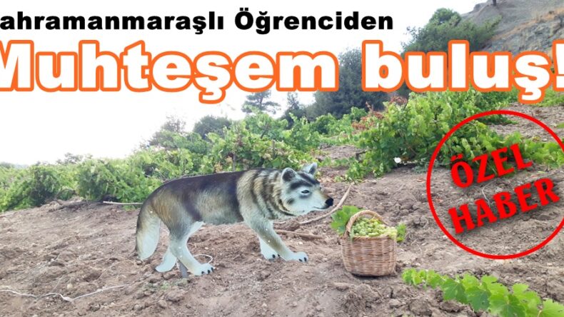 Kahramanmaraşlı Öğrenciden Muhteşem buluş!