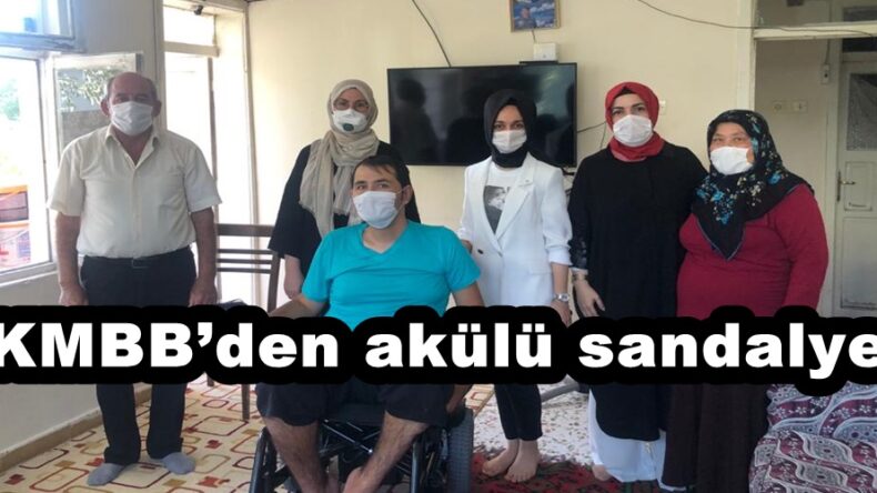 KMBB’den akülü sandalye!