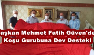 Başkan Mehmet Fatih Güven’den Koşu Gurubuna Dev Destek!