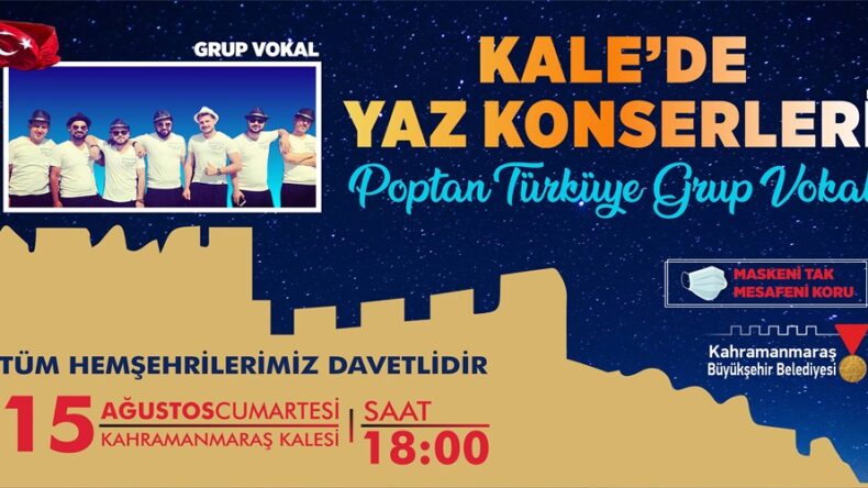 Kale’de Yaz Konserleri Devam Ediyor!