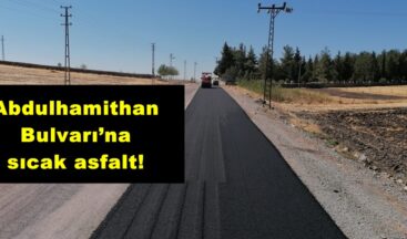 Abdulhamithan Bulvarı’na sıcak asfalt!